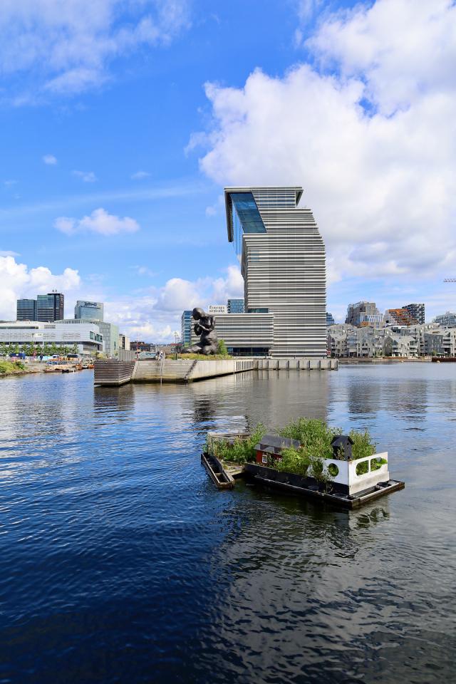 haven met gebouwen eromheen